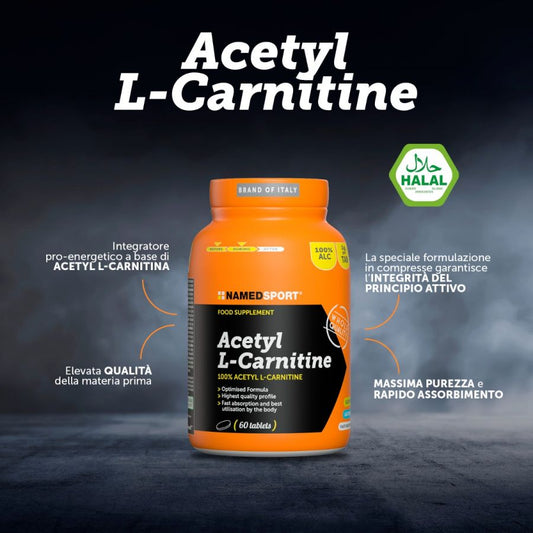 ACETYL L-CARNITINA - 60CPR - NAMEDSPORT