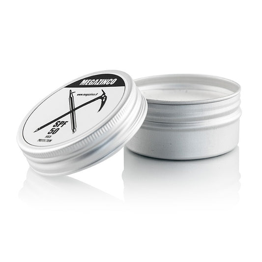 WHITE MEGAZINC - SPF 50 mineral & 100% NATURAL High protection sun cream / paste