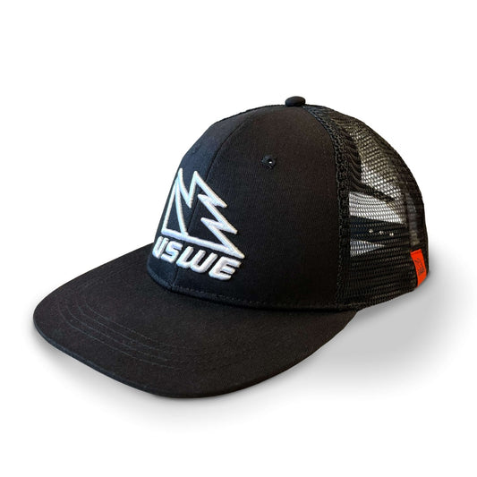 USWE - Team Trucker Cap - Black/Black One Size