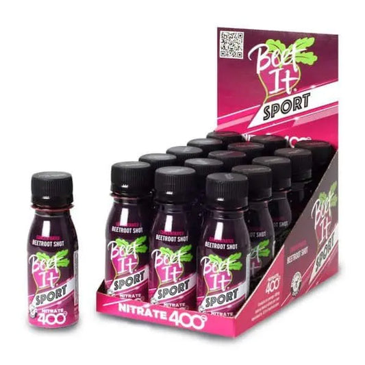 Beet It Sport Nitrate 400, shot di succo di barbabietola con 400 mg di nitrati