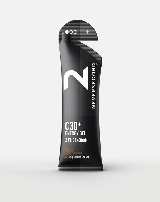 Neversecond C30+ Energy Gel Cola - 12 gel