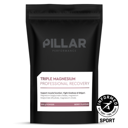 PILLAR PERFORMANCE Triple Magnesium Powder Berry