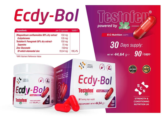 S-C-NUTRITION ECDY-BOL 90X150mg caps Potenziatore di testosterone