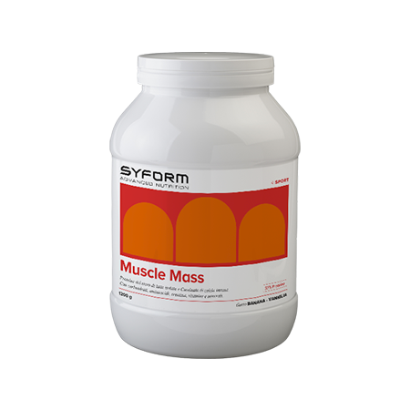 MUSCLE MASS 1200 g - Post-workout / Gainer