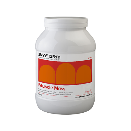MUSCLE MASS 1200 g - Post workout / gainer
