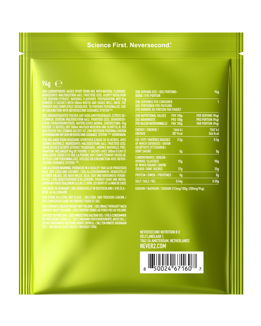 Neversecond C90 High-Carb Drink Mix