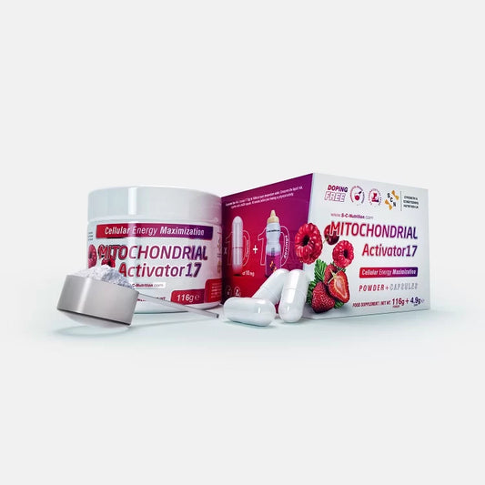 MITOCHONDRIAL ACTIVATOR - 116g + 10 caps NADH+ | RED FRUIT MIX FLAVOUR