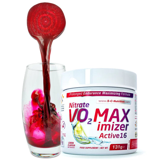 S-C-Nutrition NITRATE VO2MAXimizer Active16 10 x 13g sachets Lemon