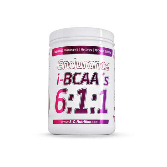 S-C-NUTRITION ENDURANCE i-BCAA'S 6:1:1 400gr PEACH AJIPURE