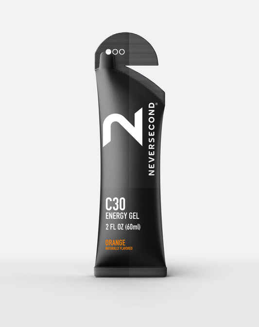 Neversecond C30 Energy Gel Orange - 12 gel