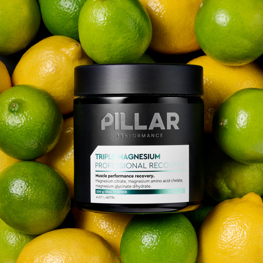 PILLAR PERFORMANCE Triple Magnesium Powder Lemon Lime (200g)