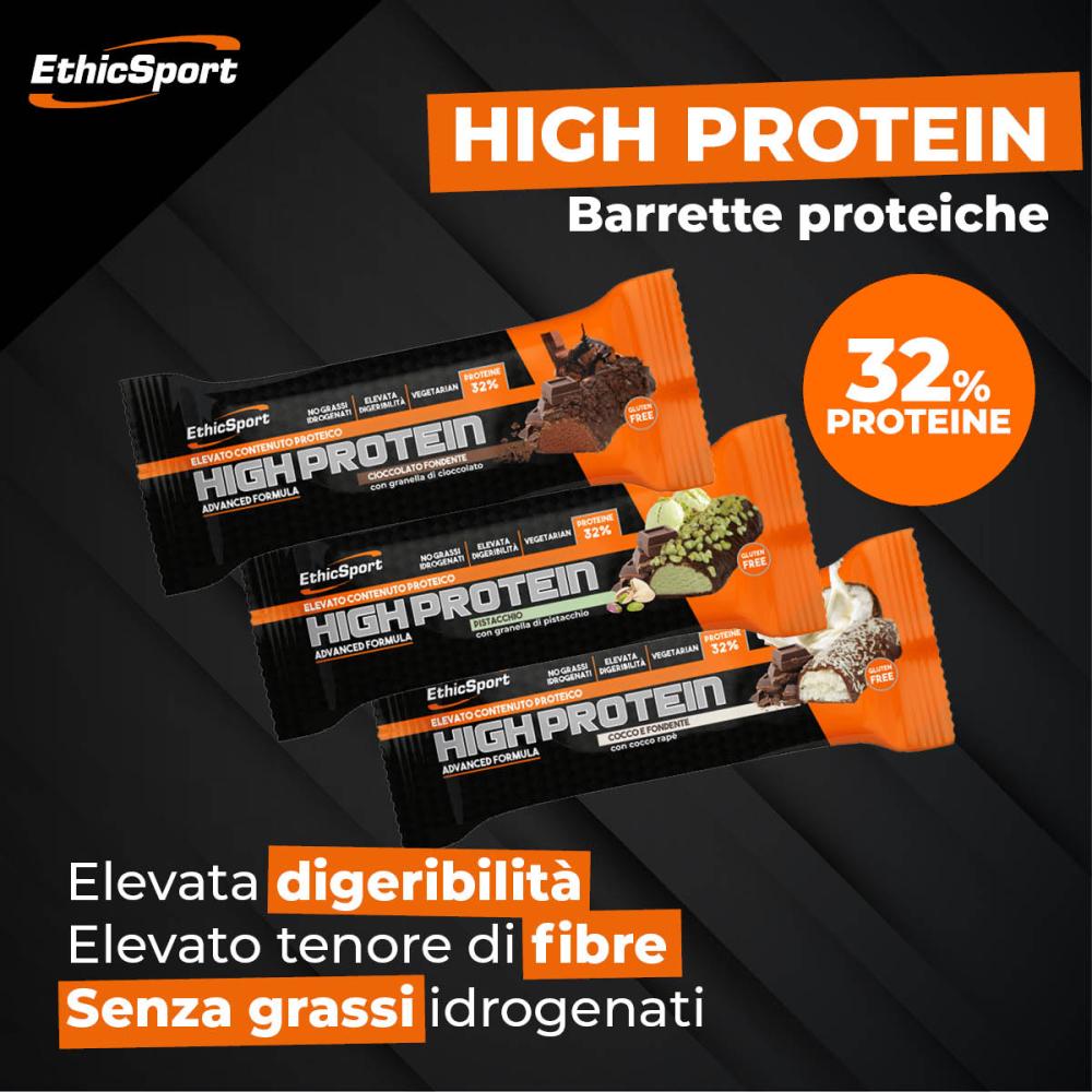 ETHICSPORT - HIGH PROTEIN - Barretta proteica