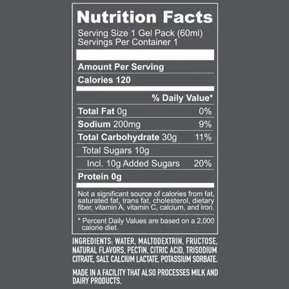Neversecond C30 Energy Gel Fruit Punch - 12 gel