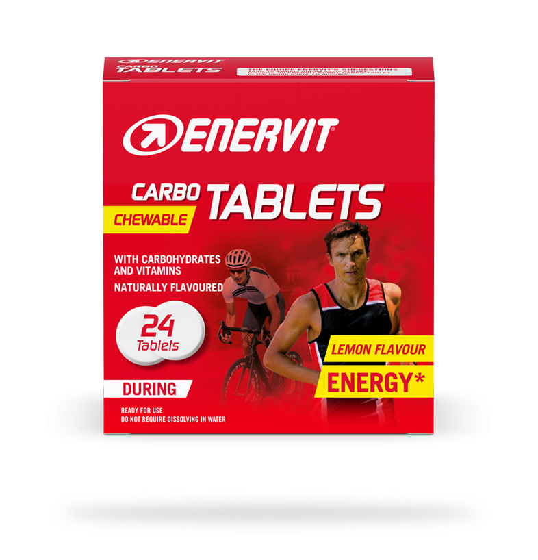 ENERVIT Carbo Tablets 24 TAVOLETTE