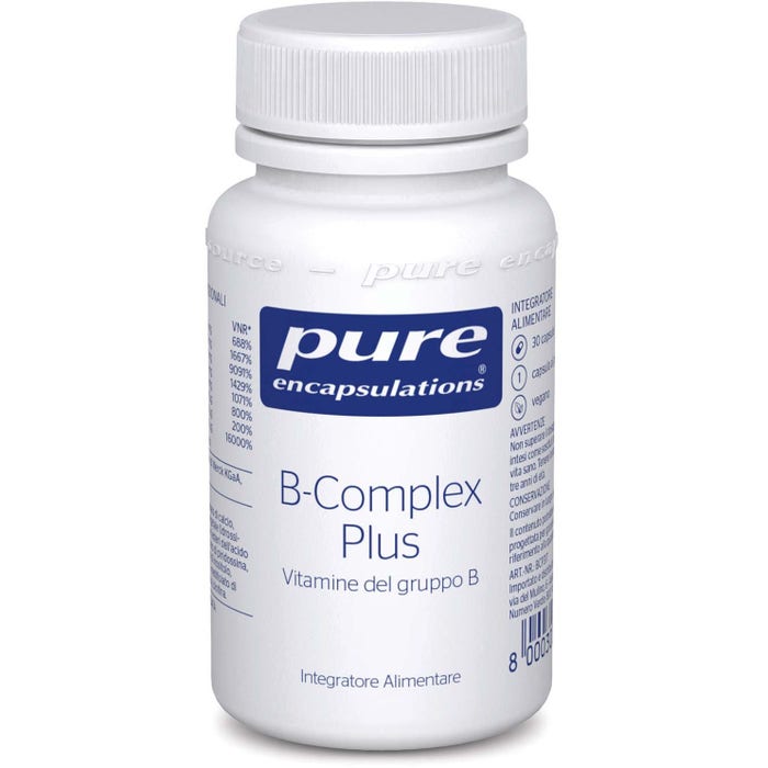 PURE ENCAPSULATIONS B-COMPLEX PLUS 30 CAPSULES 