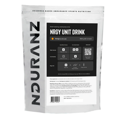 Nduranz NRGY UNIT DRINK 1.5 KG ORANGE